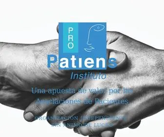 Propatiens.com(Instituto ProPatiens) Screenshot