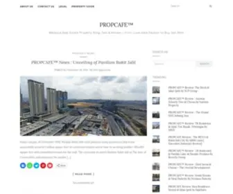 Propcafe.net(Malaysia Real Estate Property Blog) Screenshot