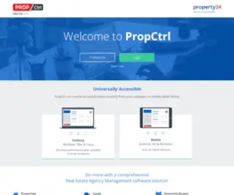 Propctrl.com(PropCtrl Online) Screenshot