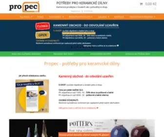 Propec.cz(Potřeby) Screenshot