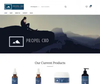 Propelcbdco.com(Welcome) Screenshot