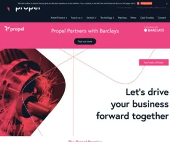 Propelfinance.co.uk(Propel Finance) Screenshot