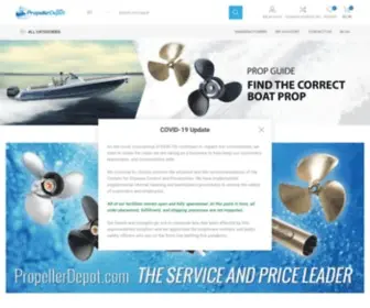 Propellerdepot.com(Boat props) Screenshot