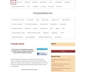 Propellersafety.com(Propeller Safety) Screenshot