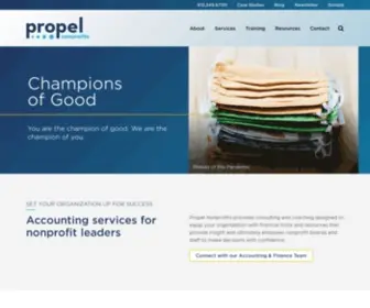 Propelnonprofits.org(Propel Nonprofits) Screenshot
