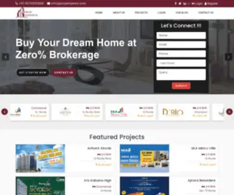 Propemperos.com(Property in Noida) Screenshot