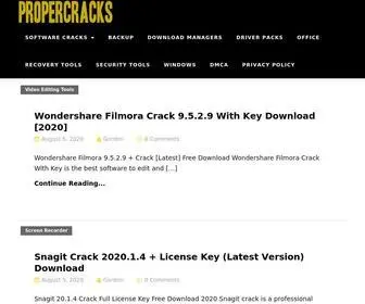 Propercracks.com(All Proper Cracks and Patch Download) Screenshot