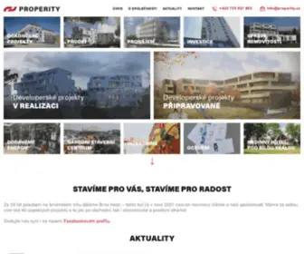 Properity.cz(Stavíme pro Vás) Screenshot