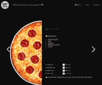 Properpizza.al(Properpizza) Screenshot