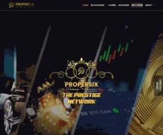 Propersix.com Screenshot