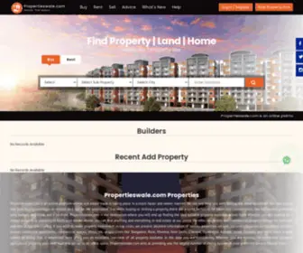 Propertieswale.com(Property in India) Screenshot