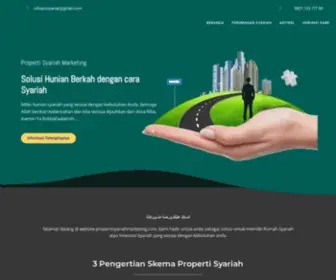 Propertisyariahmarketing.com(Properti Syariah Marketing) Screenshot