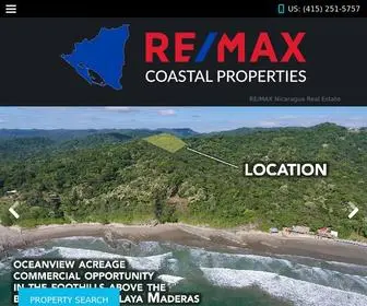 Property-Nicaragua.com(RE/MAX Coastal Properties) Screenshot