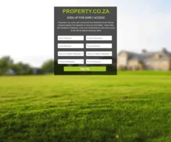 Property.co.za(Property for sale in South Africa) Screenshot