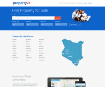 Property24.co.ke(Property for sale) Screenshot