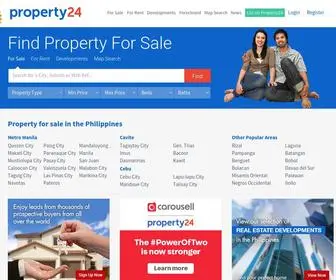 Property24.com.ph(Property for sale) Screenshot