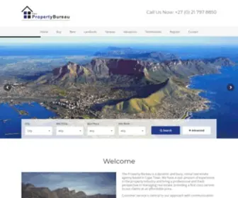 Propertybureau.co.za(Residential property specialists) Screenshot