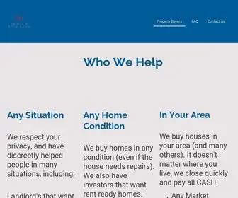 Propertybuyersgp.com(We buy houses) Screenshot