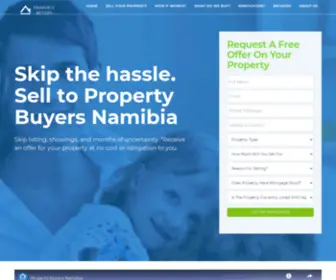 Propertybuyersnamibia.com(Property Buyers Namibia) Screenshot