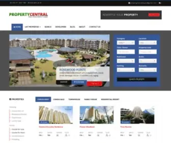 Propertycentral.com.ph(Condominium Philippines) Screenshot