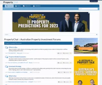 Propertychat.com.au(Australian Property Investment Forums) Screenshot