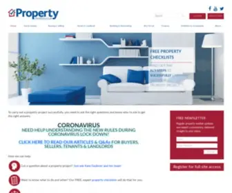 Propertychecklists.co.uk(Property Checklists from Kate Faulkner) Screenshot