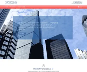 Propertydata.com(Property Data) Screenshot