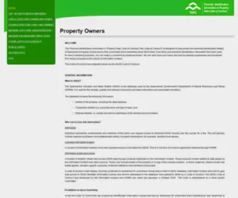 Propertydatacodeofconduct.com.au(Propertydatacodeofconduct) Screenshot