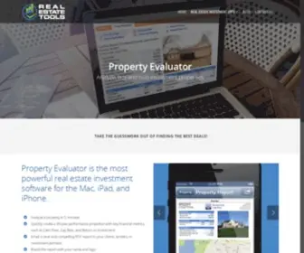 Propertyevaluator.com(Real Estate Investing App for iPad) Screenshot