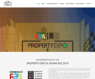 Propertyexpoandshowcase.com(Property Expo & Showcase 2019) Screenshot