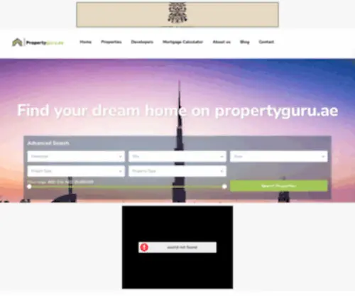 Propertyguru.ae(Buy Properties in Dubai) Screenshot