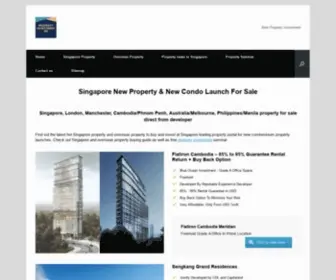 Propertyinvestment88.sg(New Singapore And Overseas Property Investment Solution) Screenshot