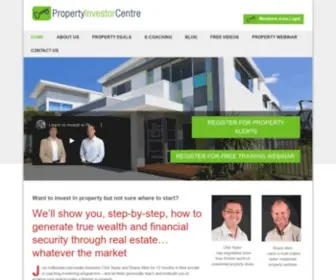 Propertyinvestorcentre.co.nz(The Property Investor Centre) Screenshot