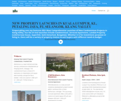 Propertyking.com.my Screenshot