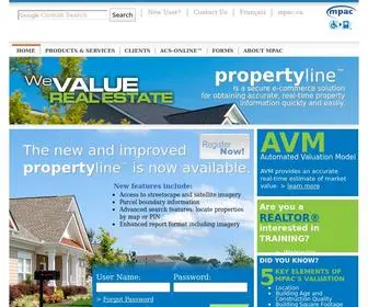 Propertyline.ca(MPAC propertyline) Screenshot