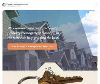 Propertymanagement.com(Find the Best Property Management Companies) Screenshot