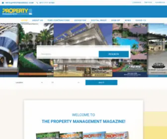 Propertymanagementmagazine.com(Property Management Magazine) Screenshot