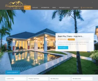 Propertymarket.asia(Find Hua Hin Property for Sale with Villas and Houses to buy on the coast of Thailand) Screenshot