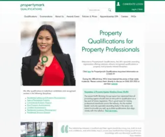 Propertymarkqualifications.co.uk(Propertymark Qualifications) Screenshot