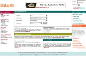 Propertymart.co.in(Indian Real Estate Portal) Screenshot