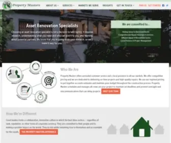 Propertymastersres.com(Property Masters Renovations) Screenshot