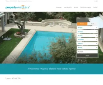 Propertymatters.gr(Properties in Nea Erythraia) Screenshot