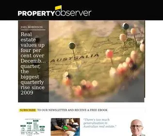 Propertyobserver.com.au(Property Observer) Screenshot