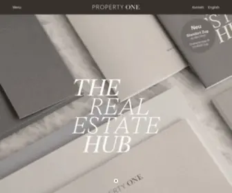 Propertyone.ch(Property One Partners AG) Screenshot