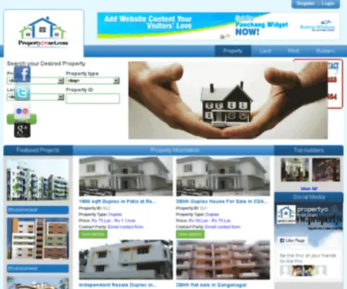 Propertyonnet.com(Buy) Screenshot