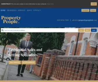 Propertypeopleni.com(Property People) Screenshot