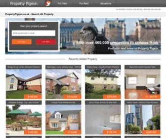 Propertypigeon.co.uk(Property Portal For UK Property For Sale and Rent) Screenshot