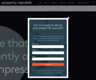 Propertyrepublic.com.au(Property Republic) Screenshot