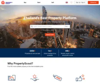 Propertyscout.co.th(อสังหาริมทรัพย์ในประเทศไทย) Screenshot