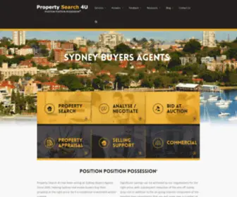 Propertysearch4U.com.au(Sydney Buyers Agents) Screenshot